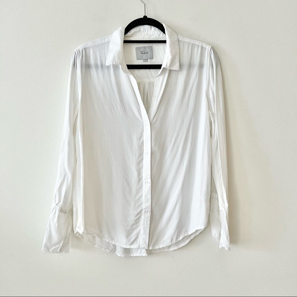 Rails Astrid Tied Flare Sleeve Button Down Blouse… - image 2